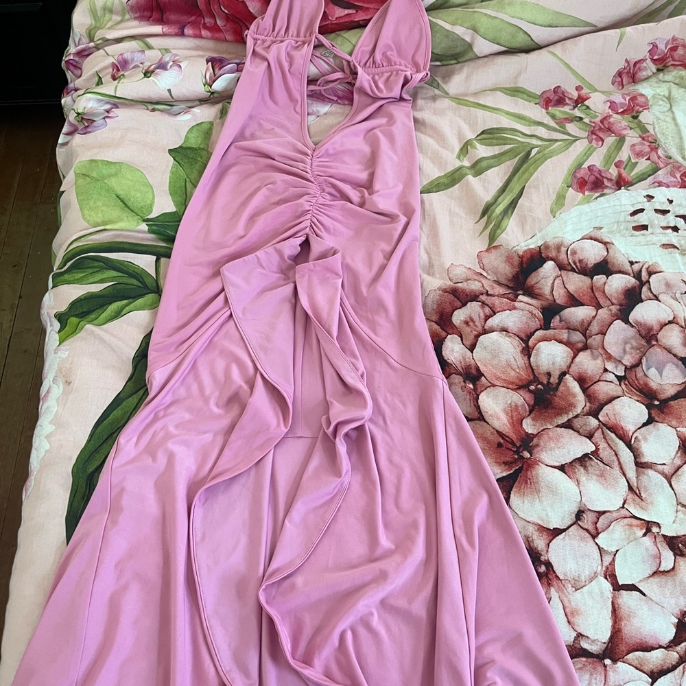 I.AM.GIA Vibrant Pink Gathered Dress